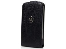 Чехол для сотового телефона Ferrari Flip FF-Collection FEFFFLP5BL Black для iPhone 5
