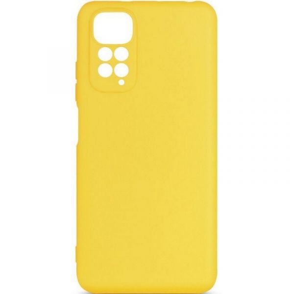 Чехол (клип-кейс) DF xiCase-61 [xicase-61 (yellow)] для Xiaomi Redmi Note 11/11s, желтый