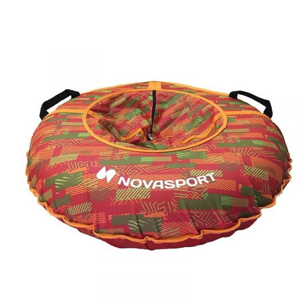 Тюбинг NovaSport CH030.110 зеленый/кляксы